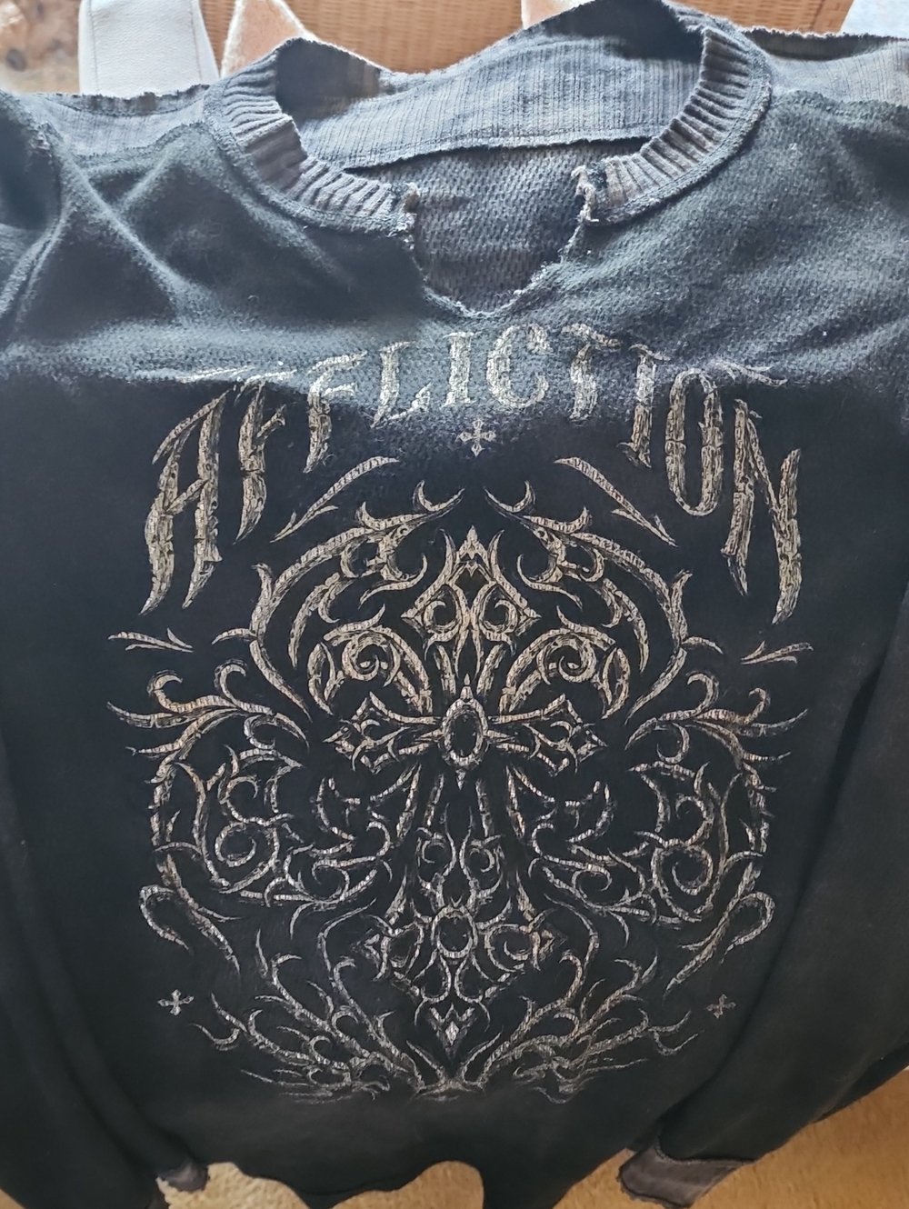 Long Sleeve Afflication Shirt